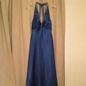 Faviana Couture Royal Blue Dress